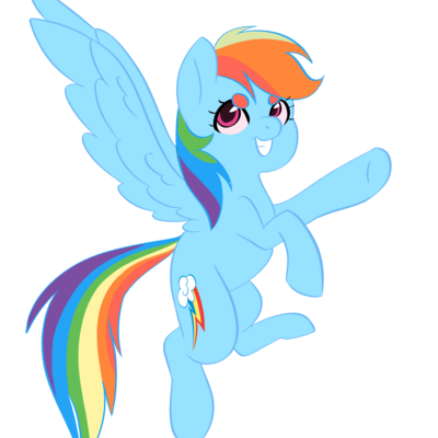 Rainbow dash sticker