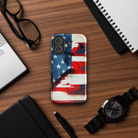 USA Flag Print MagSafe tough case for iPhone - Thumbnail 10