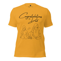 Happy Father's Day! Personalized 'World's Best Dad' T-shirt - Unique and Original Gift - Thumbnail 4