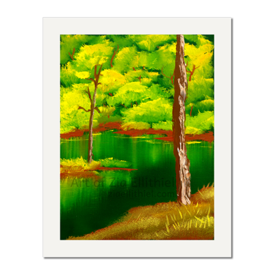 Forest art print
