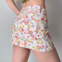 Fun Shell Print Skirt - Thumbnail 1
