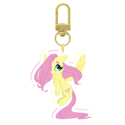 Fluttershy Keychain