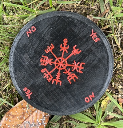 Norse Compass Pendulum Board