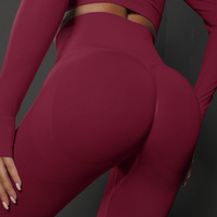High waist yoga pants high waist yoga pants tight fitting yoga clothes, yoga pants - Thumbnail 6