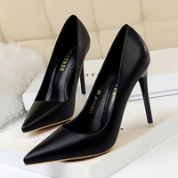 Woman Fashion High Heels Shoes Lady Sweet Wedding Scarpins Pumps Plus Size 34-43 - Thumbnail 5