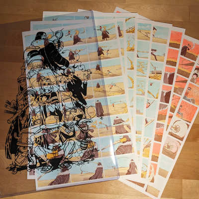 One Piece contact sheet bundle · Zine Hug · Online Store