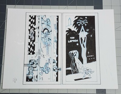 Original Illustration- Metroid- The Lamorn, Close Quarters,  #Maytroid2025