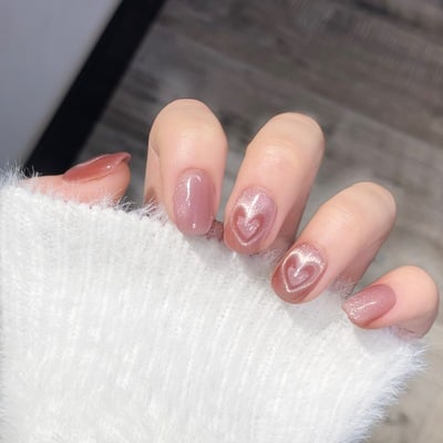 10pcs handmade heartbeat nait art