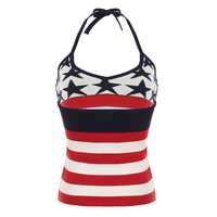 Star Print Halter - Thumbnail 1