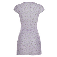 Deep V-neck dress sexy temperament mesh skirt - Thumbnail 4