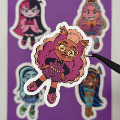 Mh sticker sheet