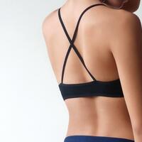 Women Sexy Deep V Cotton Wireless Bras  - Thumbnail 6