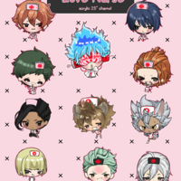 Love Nurse Twisted Wonderland 2.5'' Acrylic Charms - Thumbnail 3