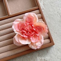 2pcs Large Peony Hair Clip~Girl Flower Head Seaside Vacation Style Clip Hair Accessories - Thumbnail 5