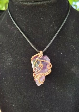 Twilight Whispers Amethyst Pendant