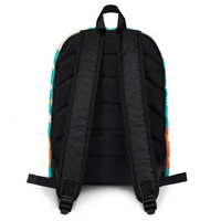 Women Cute Backpack Green Breakfast Parade - Thumbnail 2