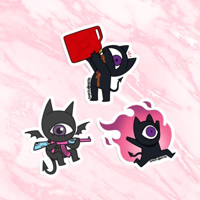 Dee sticker pack (3pc)