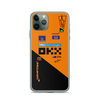 Oscar Piastri McLaren F1 race suit 2025 Clear Case for iPhone - Thumbnail 3
