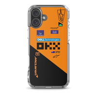 Oscar Piastri McLaren F1 race suit 2025 Clear Case for iPhone - Thumbnail 39