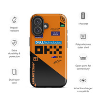 Oscar Piastri McLaren F1 race suit 2025 Tough Case for iPhone - Thumbnail 20