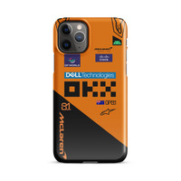 Oscar Piastri McLaren F1 race suit 2025 Snap case for iPhone - Thumbnail 1