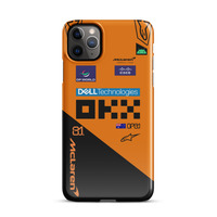 Oscar Piastri McLaren F1 race suit 2025 Snap case for iPhone - Thumbnail 2
