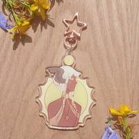Artemis/ Apollo double sided keychain - Thumbnail 1