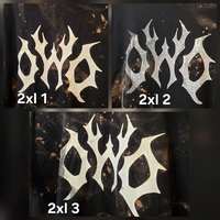 2XL OWO Hand Screen Printed shirt - Thumbnail 2