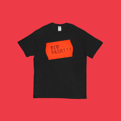 Big sale t shirt black - Thumbnail 1