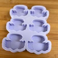 Heart with Halo & Wings Silicone Mold - Thumbnail 3
