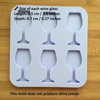 Wine Glass Silicone Mold - Thumbnail 1