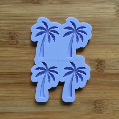 Palm tree silicone mold