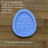 Easter Egg Silicone Mold - Thumbnail 1