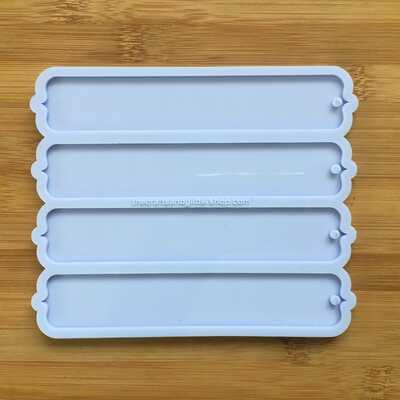 Bookmark silicone mold