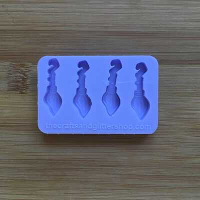 Magic broom silicone mold