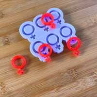 3cm Female Symbol Silicone Mold - Thumbnail 2
