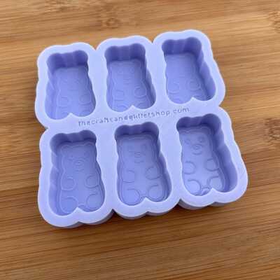 Gummy bear silicone mold