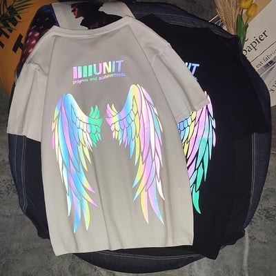 Laser reflective t-shirt