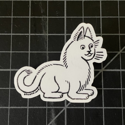 Derp Cat Sticker