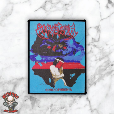 Sepultura rectangular woven patches