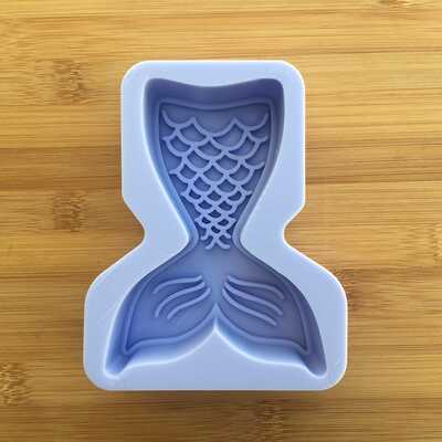 Mermaid tail silicone mold