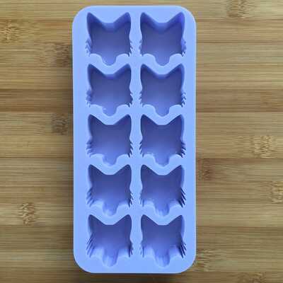 Fox head silicone mold