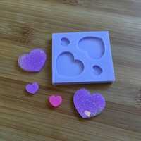 Hearts Silicone Mold - Thumbnail 2