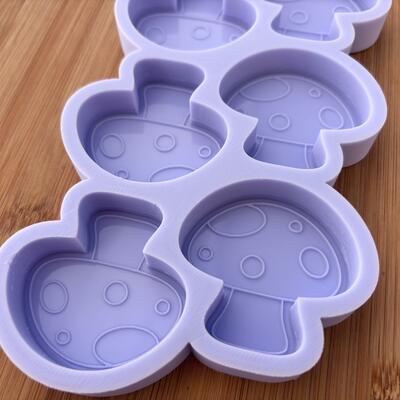Toadstool silicone mold
