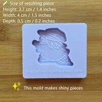 Witch Silicone Mold - Thumbnail 1