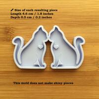 Cats Silicone Mold - Thumbnail 1