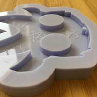 Baphomet Silicone Mold - Thumbnail 3