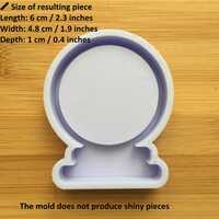 Crystal Ball Shaker Silicone Mold - Thumbnail 1