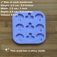 Mushroom Silicone Mold - Thumbnail 2