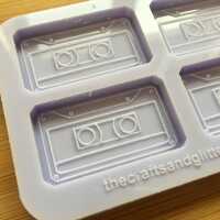 Cassette tape Silicone Mold - Thumbnail 1